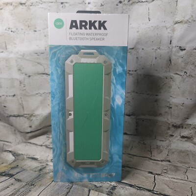 iJoy Arkk IP67 Floating Waterproof Bluetooth Speaker Mint New