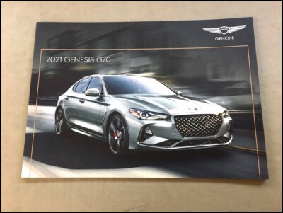 2021 Hyundai Genesis G70 28-page Original Car Sales Brochure