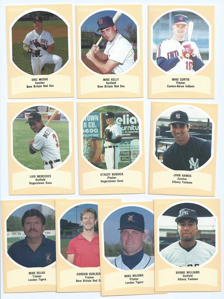 Mitch Lyden #el-15 1990 ProCards INC. Eastern League All-Star Game Card - Image 4 of 4