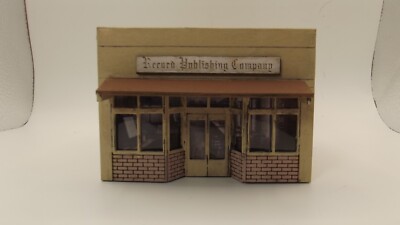 H.O. Scale Mid Century Building Laser Cut Kit LB#56