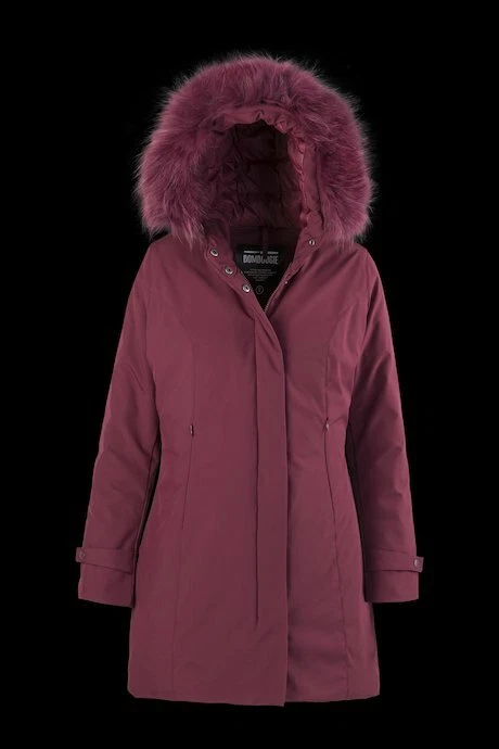 Mujer Abrigo/Parka Cw 4638 Con Piel Auténtica (Lavable) / | eBay