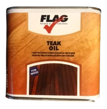 Flag Classic Teak Oil, Toluene Free, Always (500 ML / 16 FL OZ)