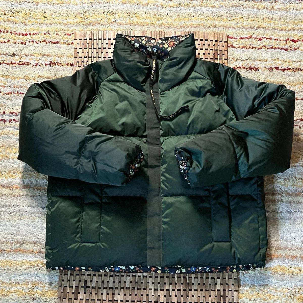 Tory Burch - トリーバーチ TORY BURCH リバーシブル フーデッドジャケット 4 Tory Burch Puffer Jacket Coats, Jackets & Vests for Women for sale