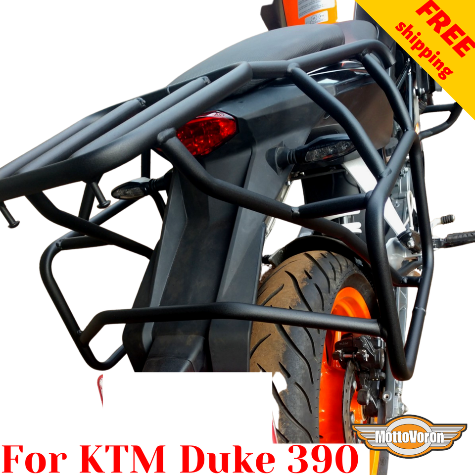 For KTM 390 Duke Luggage rack system KTM Duke 390 Pannier racks for soft bags eBay
