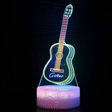 Colorful 3D Night Light Remote Desk Decor Led Lamp for Kids Todder Best Gift