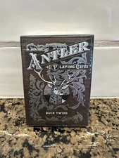 Antler Black Edition Playing Card Deck by Dan and Dave. New Sealed