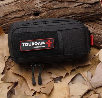 IFAK Med Trauma Kit Ceinture Molle Multi-usage Sac EDC Kit tactique d'urgence Kit de survie militaire Kit de pansement de terrain Camping Randonnée Bug Out