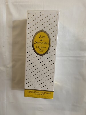 Vintage Christian Dior Eau De Dolce Vita Deodorant Perfume New