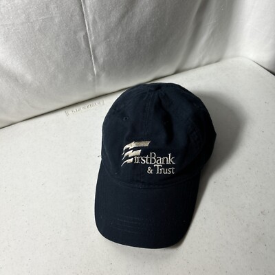 First Bank & Trust Adjustable Strap Black Hat