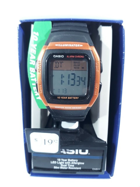 casio illuminator 10 year battery