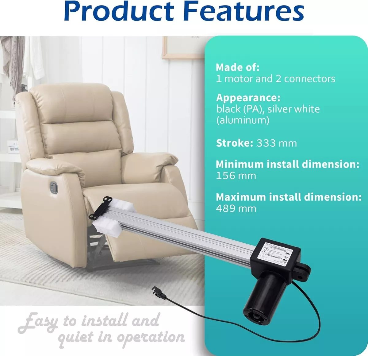 Okin refined lift chair sales