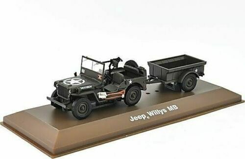 Jeep Willys SAS au 1/43ème (Atlas