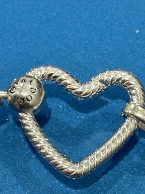 Pandora Heart Closure Snake Chain Bracelet 20cm /7.87in | eBay