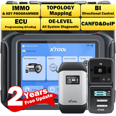XTOOL X100MAX BT Auto IMMO Key Programming Scanner Code Reader Diagnose Tool 