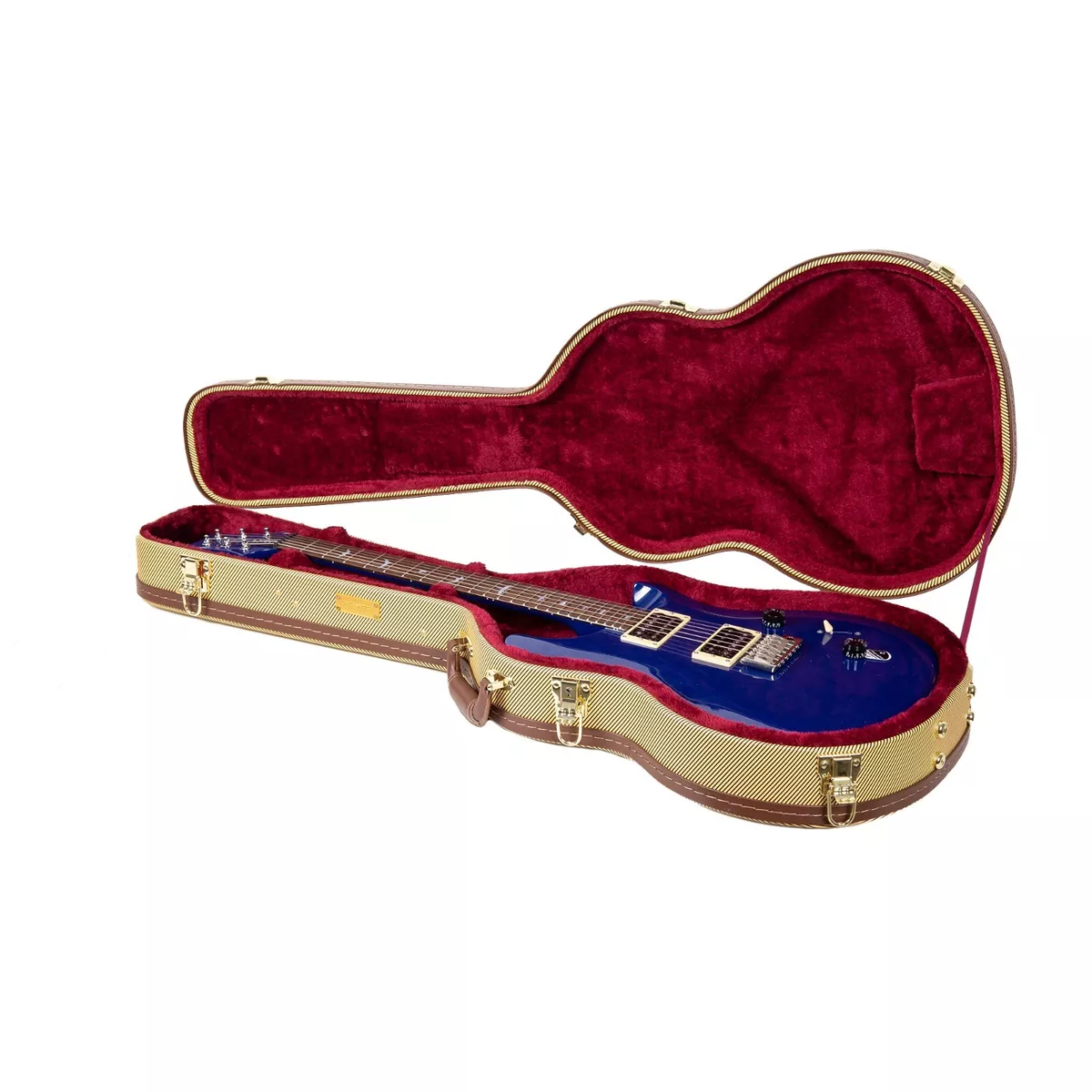 Crossrock Electric Guitar Case Fits PRS Core Series Hollowbody