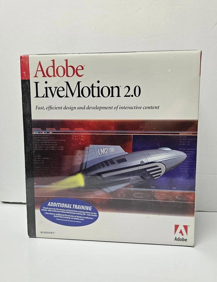 Adobe LiveMotion 2.0 & GoLive 6.0 For Mac 2000 Professional Web Graphics 2 Sets - Image 2 of 4