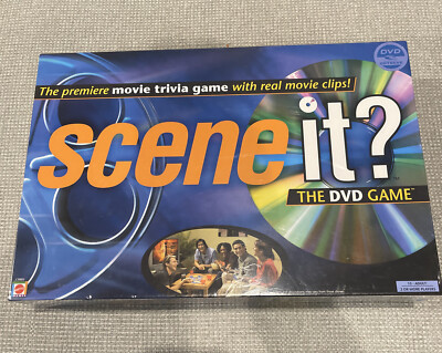 NEW Scene It? Movie Trivia 1st Edition DVD Game Mattel 2003