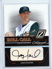 2005 Donruss Zenith Roll Call Jason Hammel Autograph Rookie Card Auto (a)