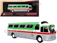 1966 GM PD4107 BUFFALO INDIANA MOTOR BUS COMPANY 1/87 BY ICONIC REPLICAS 87-0291