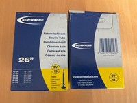 2 Schwalbe Fahrradschlauch (40/62-559), 26 Zoll, Sv 60Mm, Sclaverandventil (16)