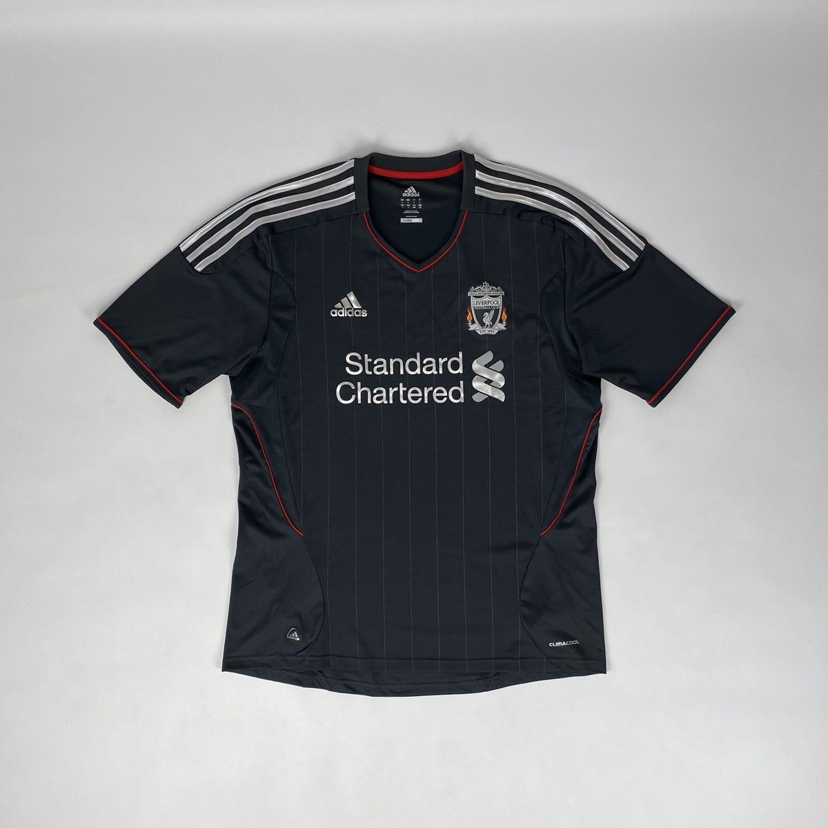 Liverpool 2011 Adidas Jersey Away football shirt Soccer Mens