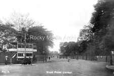 Bbi-80 Tram To Chorlton, West Point Corner, Chorlton, Manchester, 1912. Photo