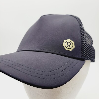 Lululemon Hat Seawheeze 2018 Trucker Black XS / S Snap Back  display picture 1