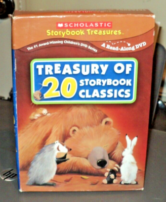 SCHOLASTIC Treasury of 20 Storybook Classics (2002, 4 DVD) Read