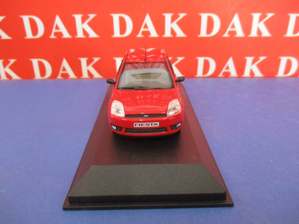 Die cast 1/43 Modellino Auto Ford Fiesta Mk.V 2 doors Red 2002 - Immagine 3 di 4