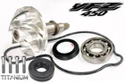 Replace YFZ450 YFZ 450 Water Pump Impeller Billet Gear Shaft Complete Redo Kit