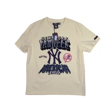 NWT Pro Standard MLB New York Yankees Jagged Edge Embroidered Logo T Shirt - XL