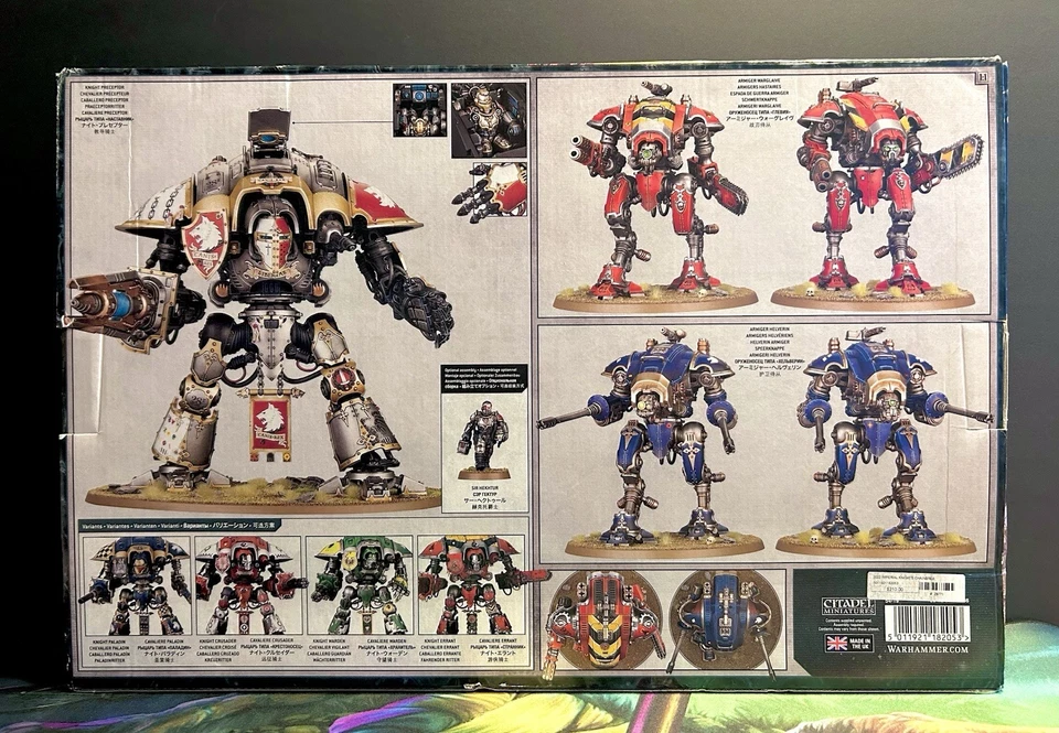 New Sealed - Warhammer 40K Imperial Knights Chainbreaker Lance Battle Force - Image 2 of 4