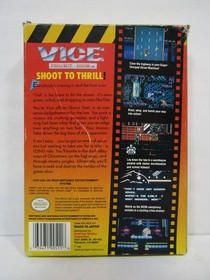 NES Vice Project Doom with Damaged Box & Manual