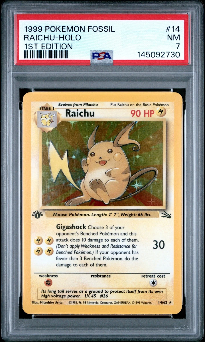 Raichu Pokmon TCG Professional Sports Authenticator (PSA) Individual Trading Card Games for sale - eBay Raichu Pokmon TCG Professional Sports Authenticator (PSA) Individual Trading Card Games for sale - eBay