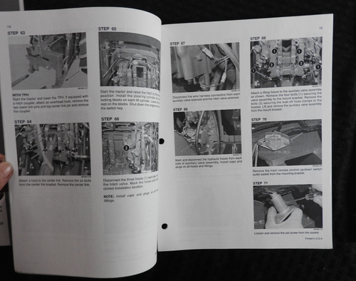 15+2001 Case IH Steiger Stx 275 325 375 410 440 Tracteur Installer Manuel Set - Photo 13 sur 16