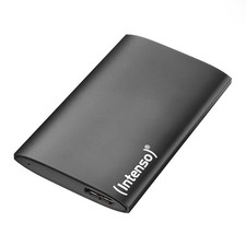 Disque Externe SSD 1,8" 1 To USB 3.0 Aluminium Noir Intenso