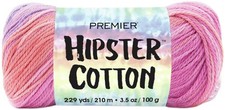 Premier Hipster Cotton Yarn-Melon Berry - 2010-03