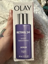 Olay Retinol 24 Night Smoothing Facial Serum 1.3FL OZ