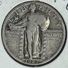 1927 STANDING LIBERTY SILVER QUARTER ~ VF ~NICE COIN~