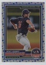 2023 Panini USA Baseball Stars & Stripes Stars Prizm Wyatt Crowell #65 0u2j