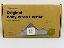 KeaBabies Baby Wraps Carrier All in 1 Original Baby Sling Carrier - Classic Gray