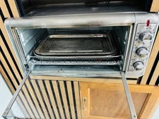 Silver Mini Oven Black + Decker