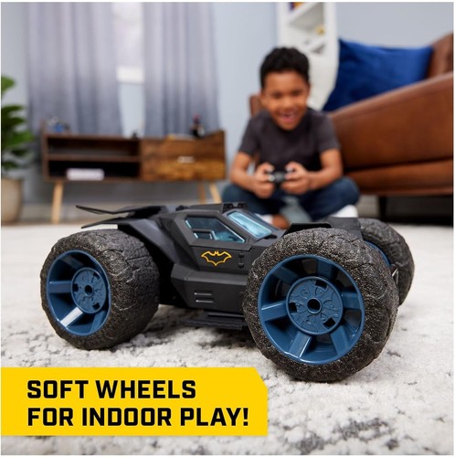DC Comics, Batman Stunt Force Batmobile, Indoor Remote Control Car, Turbo Boost - Picture 6 of 12