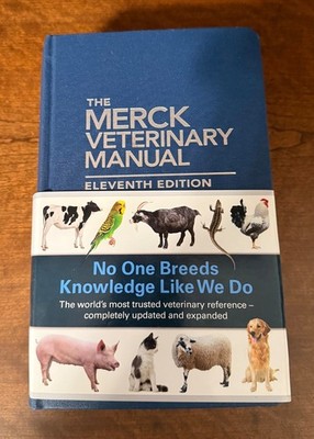 Merck Veterinary Manual by Merck (2016, Hardcover)