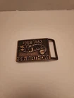 Vintage 1982 Hot Wheels HK 1968-1983 15th  Birthday Bronze Belt Buckle VGC