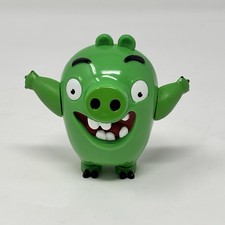 Angry Birds Movie Figure Green Pig Toy by Rovio 3.5  2016 Figurine