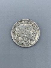 1935 Buffalo Nickel 5C United States of America Circulated Vintage Coin