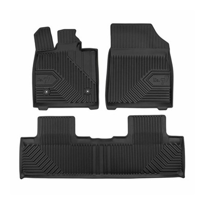 Fußmatten Gummimatten No.77 für BYD Seal U SUV 2024-2026 TPE Gummi Schwarz 3 tlg
