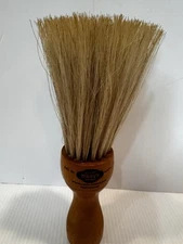 WILLIAM MARVY CO. Vtg Barber's DUSTER whisk Neck BRUSH no. 53 Horsehair Austria