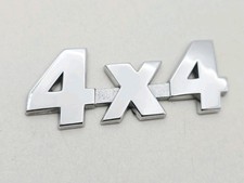 1997-2004 Mitsubishi Montero 4x4 Chrome Logo Emblem Badge Oem